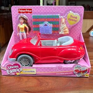 Fisher-Price Loving Family Convertible - Bright Red